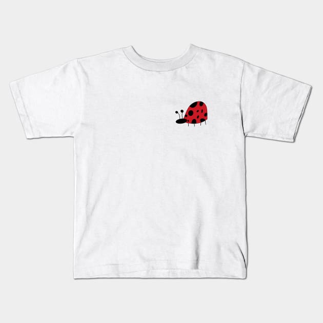 Ladybug Kids T-Shirt by Unsafety Pin